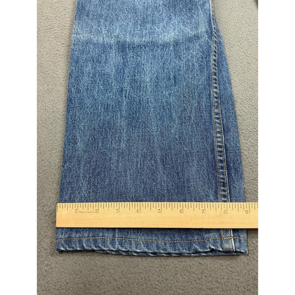 Dearborn Jeans Mens 40x30 Medium Wash Blue Relaxed Straight Cotton USA - Picture 4 of 12